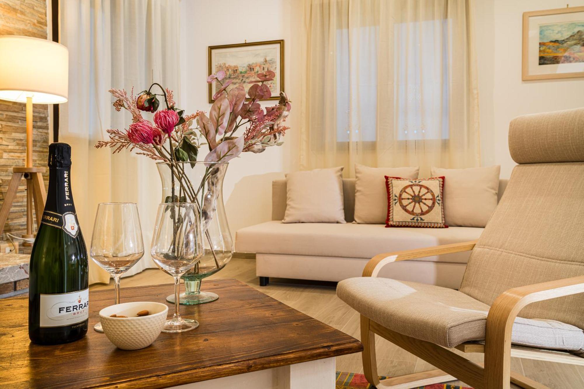 Nuciara Luxury Apartment Таормина Экстерьер фото
